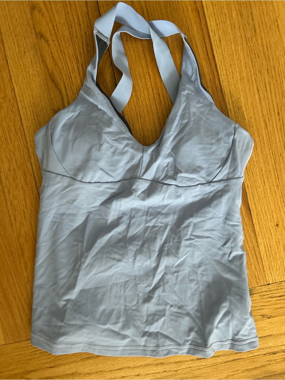 Prana periwinkle Halter Supportive Sports Bra Tank